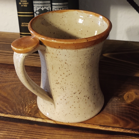 Unique handmade pottery ceramic mug
